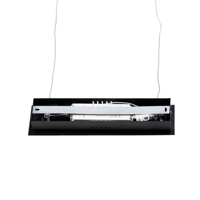 Moderne zwarte hanglamp 150 cm incl. LED - Banda