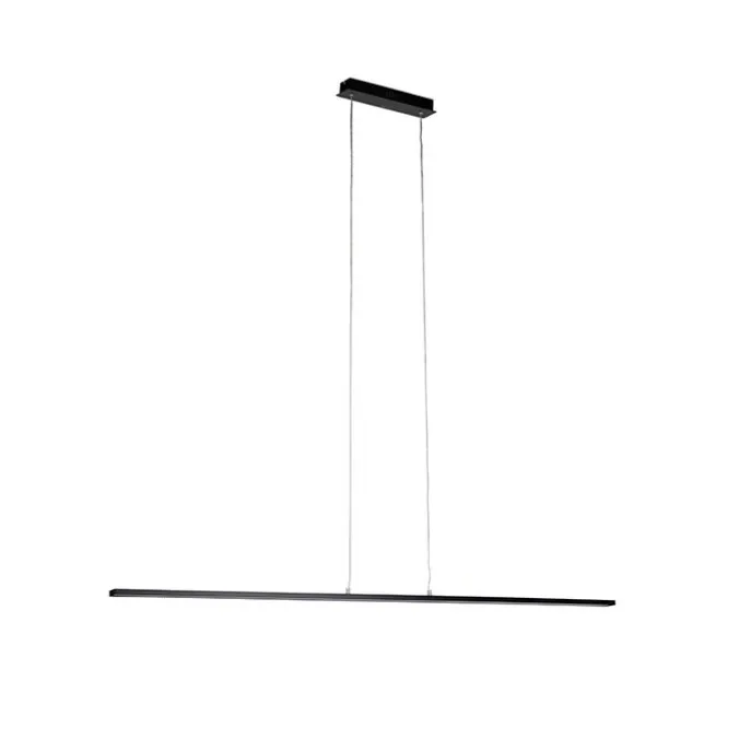 Moderne zwarte hanglamp 150 cm incl. LED - Banda