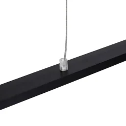 Moderne zwarte hanglamp 150 cm incl. LED - Banda