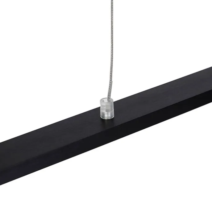 Moderne zwarte hanglamp 150 cm incl. LED - Banda