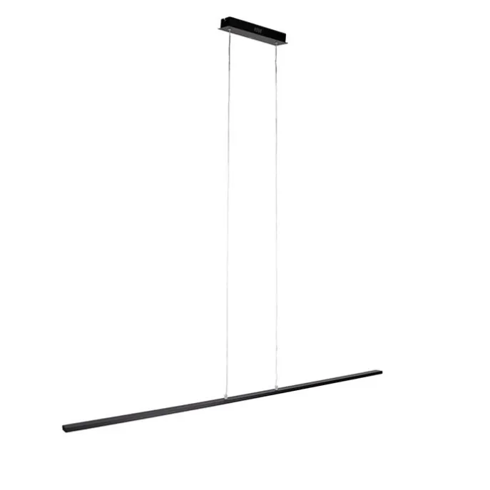 Moderne zwarte hanglamp 150 cm incl. LED - Banda