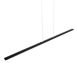 Moderne zwarte hanglamp 150 cm incl. LED - Banda