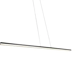 Moderne zwarte hanglamp 150 cm incl. LED - Banda