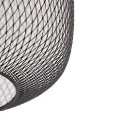 Moderne zwarte plafondlamp - Bliss Mesh