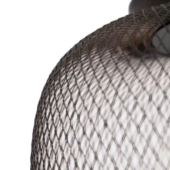 Moderne zwarte plafondlamp - Bliss Mesh