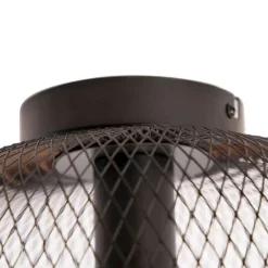Moderne zwarte plafondlamp - Bliss Mesh