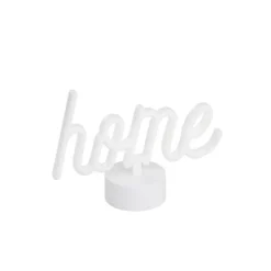 Neon tafellamp geel home incl. LED - Thuis