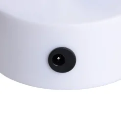 Neon tafellamp geel met blauw incl. LED - Planeet