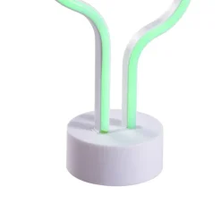 Neon tafellamp groen incl. LED - Plant