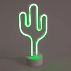 Neon tafellamp groen incl. LED - Plant