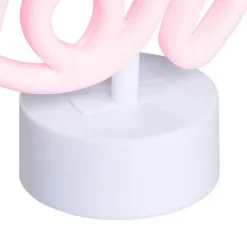 Neon tafellamp rood love incl. LED - Liebe