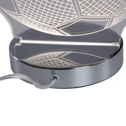 Neon tafellamp transparant incl. LED dim to warm - Soccer