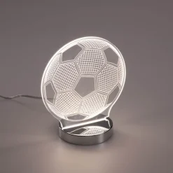 Neon tafellamp transparant incl. LED dim to warm - Soccer