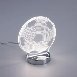 Neon tafellamp transparant incl. LED dim to warm - Soccer