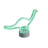 Neon tafellamp wit incl. LED - Dinosaurus