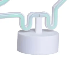 Neon tafellamp wit incl. LED - Dinosaurus