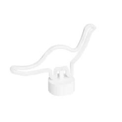 Neon tafellamp wit incl. LED - Dinosaurus