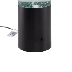 Neon tafellamp zwart incl. LED RGB - Orkaan