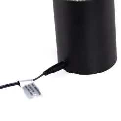 Neon tafellamp zwart incl. LED RGB - Orkaan