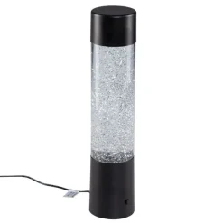 Neon tafellamp zwart incl. LED RGB - Sparkle