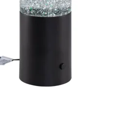 Neon tafellamp zwart incl. LED RGB - Sparkle