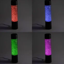 Neon tafellamp zwart incl. LED RGB - Sparkle