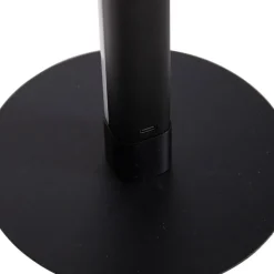 Neon tafellamp zwart incl. LED RGB dimbaar - Tijs