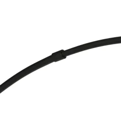 Oosterse booglamp met kap zwart bamboe - Pua