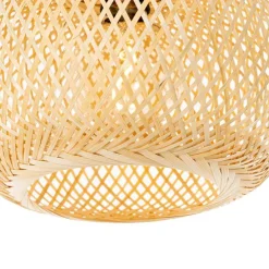 Oosterse buiten hanglamp bamboe 3-lichts IP44 - Rafael