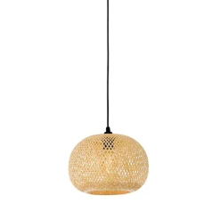 Oosterse buiten hanglamp bamboe 3-lichts IP44 - Rafael