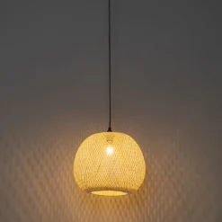 Oosterse buiten hanglamp bamboe IP44 - Rafael
