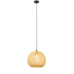 Oosterse buiten hanglamp bamboe IP44 - Rafael