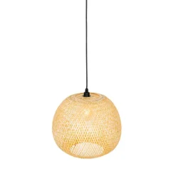 Oosterse buiten hanglamp bamboe IP44 - Rafael