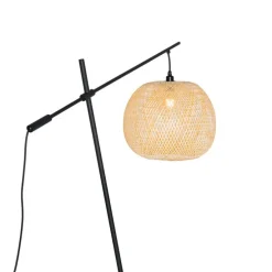 Oosterse buiten vloerlamp bamboe IP44 - Rafael