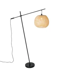 Oosterse buiten vloerlamp bamboe IP44 - Rafael