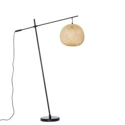 Oosterse buiten vloerlamp bamboe IP44 - Rafael
