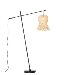 Oosterse buiten vloerlamp bamboe IP44 - Carlos