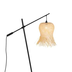Oosterse buiten vloerlamp bamboe IP44 - Carlos