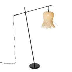 Oosterse buiten vloerlamp bamboe IP44 - Carlos