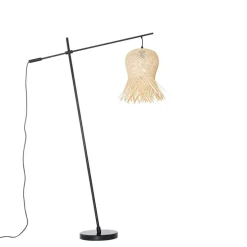 Oosterse buiten vloerlamp bamboe IP44 - Carlos