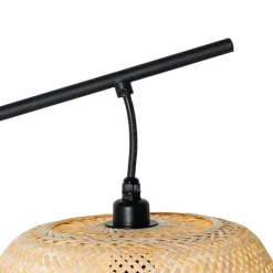 Oosterse buiten vloerlamp bamboe IP44 - Carlos