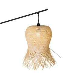 Oosterse buiten vloerlamp bamboe IP44 - Carlos