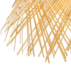 Oosterse buiten vloerlamp bamboe IP44 - Carlos