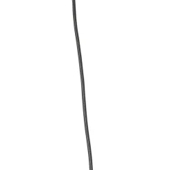 Oosterse hanglamp bamboe met zwart langwerpig 3-lichts - Evalin