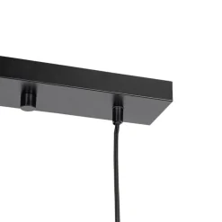 Oosterse hanglamp bamboe 3-lichts langwerpig - Amira