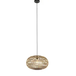 Oosterse hanglamp bamboe 44 cm - Amira