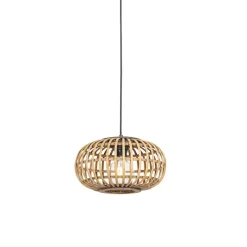 Oosterse hanglamp bamboe 32 cm - Amira