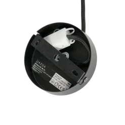 Oosterse hanglamp bamboe met zwart 60 cm - Evalin