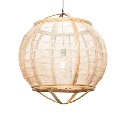 Oosterse hanglamp bruin 58 cm - Pascal