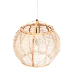 Oosterse hanglamp bruin 58 cm - Pascal